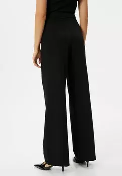 Брюки Wide Leg Glitter Detail Koton, черные