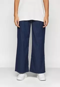Брюки Wide Leg Hollister Co., темно-синие