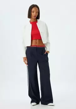 Брюки WIDE LEG Koton, темно-синий