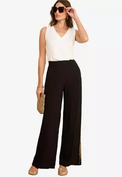 Брюки WIDE LEG Love & Roses, черный