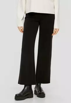 Брюки WIDE LEG MIT SEITENSCHLITZEN s.Oliver, цвет schwarz