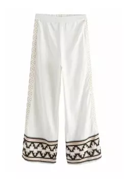 Брюки WIDE LEG Next, бежевый