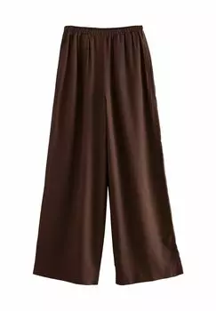 Брюки WIDE LEG Next, коричневый