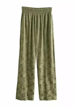 Брюки WIDE LEG Next, зеленый