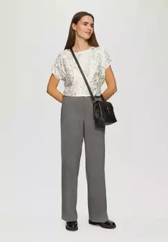 Брюки WIDE LEG s.Oliver, темно-серый