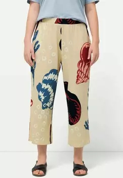 Брюки WIDE LEG SEASHELL Ulla Popken, бежевый