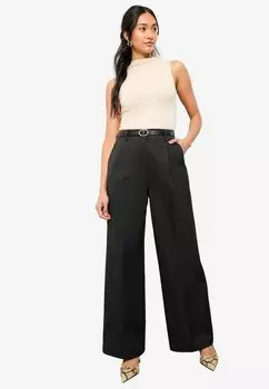 Брюки WIDE LEG TAILORED PLEAT FRONT Friends Like These, черный