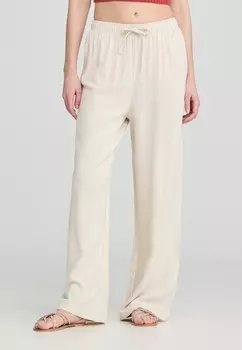 Брюки WIDE LEG Terranova, бежевый