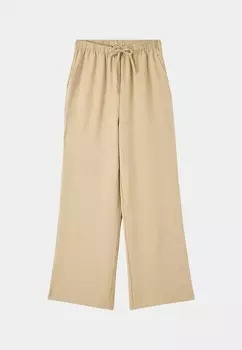 Брюки WIDE LEG Terranova, бежевый