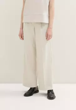 Брюки WIDE LEG TOM TAILOR, бежевый
