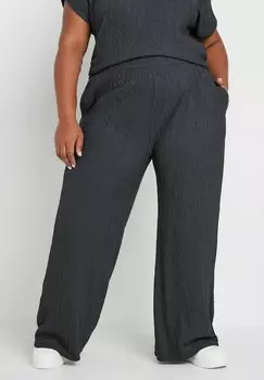 Брюки WIDE LEG Yours Clothing, темно-серый