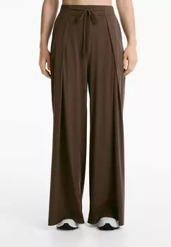 Брюки WIDE OYSHO, коричневый