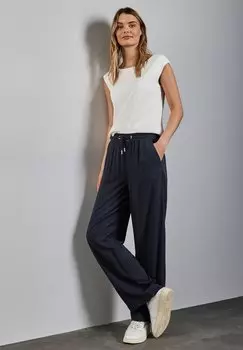 Брюки WIDE Street One, темно-синий
