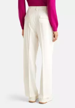 Брюки WIDE United Colors of Benetton, белый
