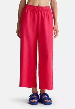 Брюки WIDE United Colors of Benetton, розовый