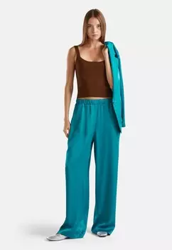 Брюки WIDE United Colors of Benetton, синий