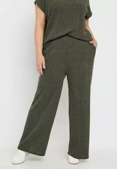 Брюки WIDE Yours Clothing, хаки