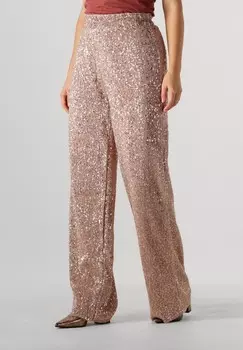 Брюки WIJDE STUDIO AMAYA, розовый