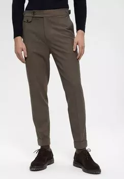 Брюки With Buckle Belt Detail Antioch, коричневый