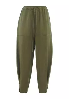 Брюки WITH DRAWSTRING Manila Grace, темно-зеленый