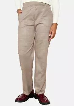 Брюки WITH HOUNDSTOOTH LolaLiza, бежевый