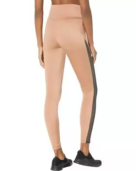 Брюки Wolford Net Overlay Leggings, цвет Caramel/Black