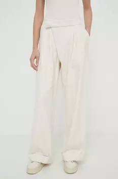 Брюки Won Hundred, бежевый