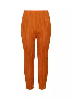 Брюки wormhole Pleats Please Issey Miyake, оранжевый