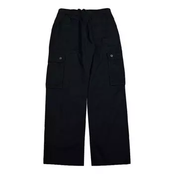 Брюки woven cargo utility pant 'black' Converse, черный
