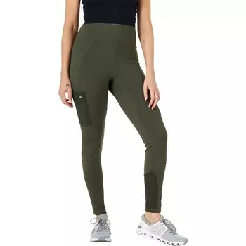 Брюки Wrangler Cargo Legging, зеленый