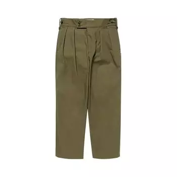 Брюки WTAPS Lez Gluca Trousers 'Olive Drab', зеленый