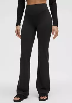 Брюки WUNDER UNDER SMOOTHCOVER BOOTCUT REGULAR lululemon, черный
