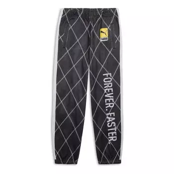 Брюки x a$ap rocky distressed sweatpants 'black' Puma, черный