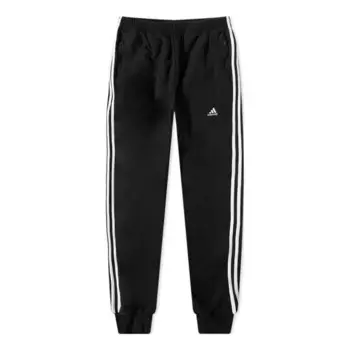 Брюки x adidas sweatpants 'black white' Balenciaga, черный