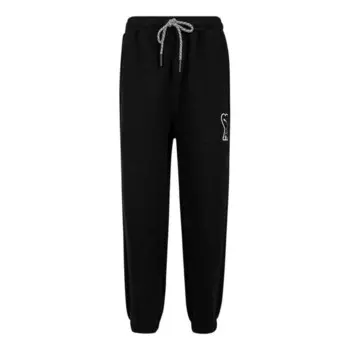 Брюки x ami sweatpants 'black' Puma, черный