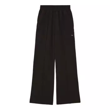 Брюки x ami wide pants 'black' Puma, черный