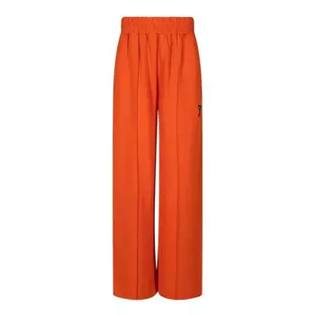 Брюки x ami wide pants 'orange' Puma, оранжевый