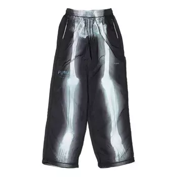 Брюки x aries lightweight pants 'black' Puma, черный