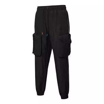 Брюки x attempt crossover casual drawstring woven long pants black Puma, черный