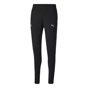 Брюки x bmw motorsport t7 track pants 'black white' Puma, черный