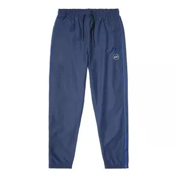 Брюки x fragment woven pant 'navy/sport royal/white' Air Jordan, синий