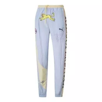 Брюки x kidsuper studios track pants 'purple yellow black' Puma, фиолетовый