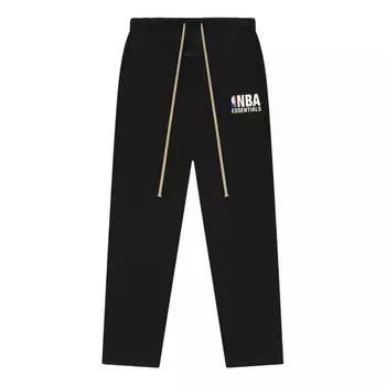 Брюки x nba relaxed sweatpants 'black' Fear Of God Essentials, черный
