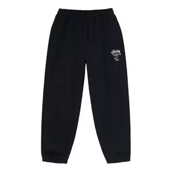 Брюки x nike international sweatpants 'black' Stussy, черный