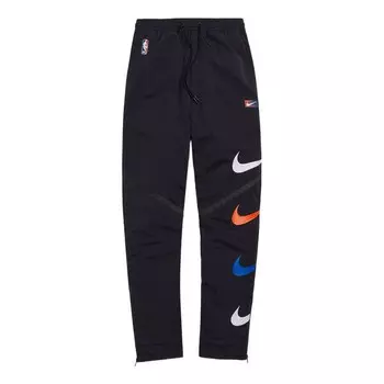 Брюки x nike new york knicks trackpant 'black' Kith, черный
