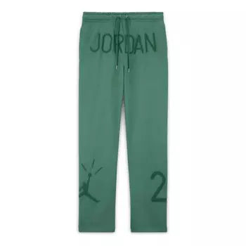 Брюки x nina abey chanel sweatpants 'green' Air Jordan, зеленый