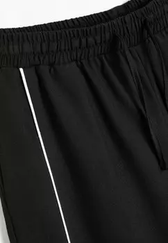 Брюки X NJI DRAWSTRING WIDE LEG Koton, черный