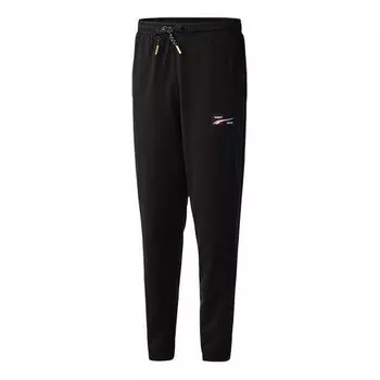 Брюки x randomevent sports pants 'black white' Puma, черный