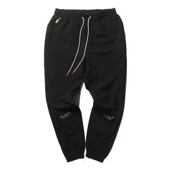 Брюки x randomevent woven pants 'black' Puma, черный