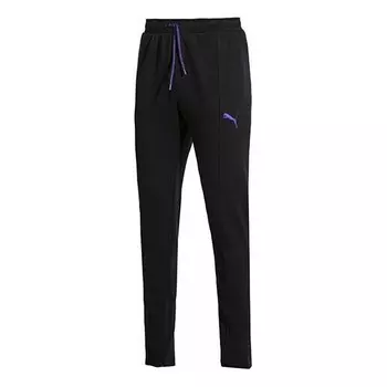 Брюки x sankuanz fitted pants 'black' Puma, черный